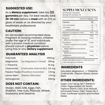 Nature’s Relax Gummies – Powered by Ashwagandha